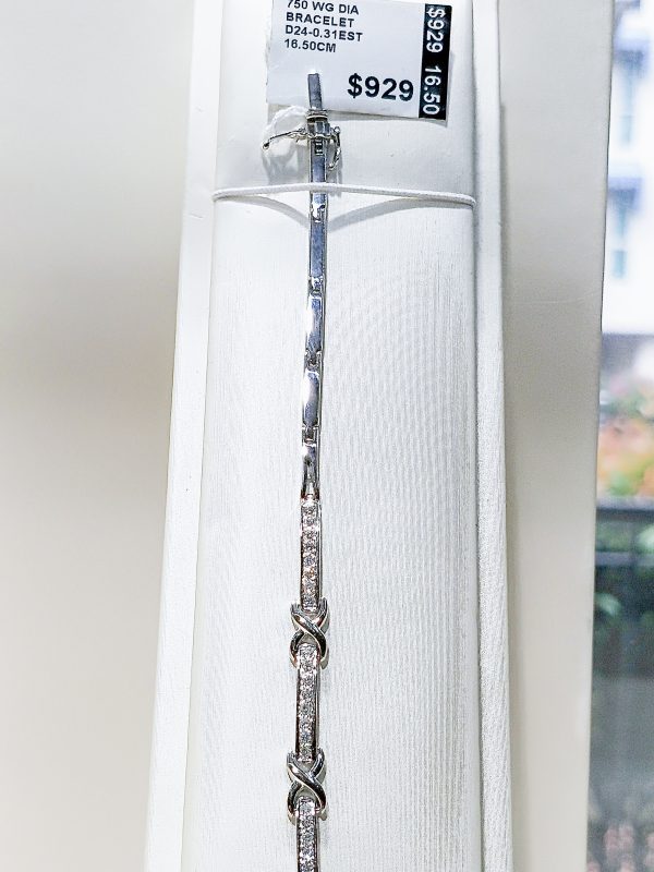 Infinity Pave Diamond Bracelet - Image 4