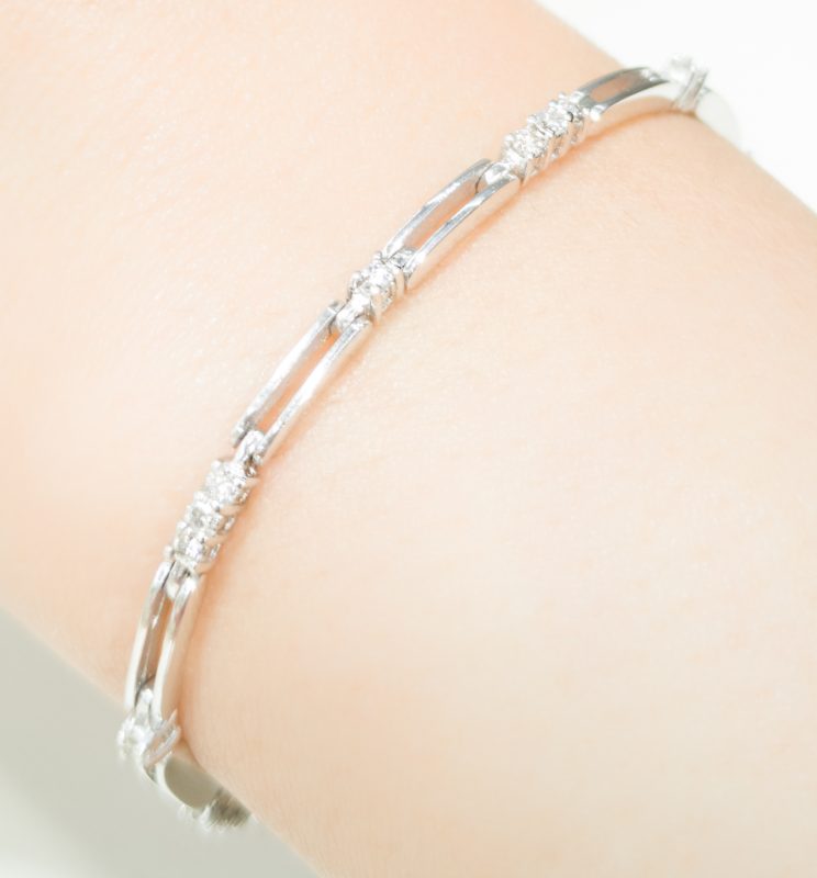 Pave Diamond Chain Bracelet