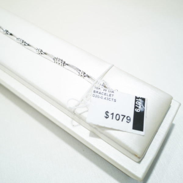 Pave Diamond Chain Bracelet - Image 4