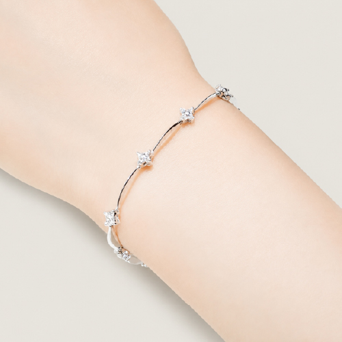 Diamond Petals Bracelet