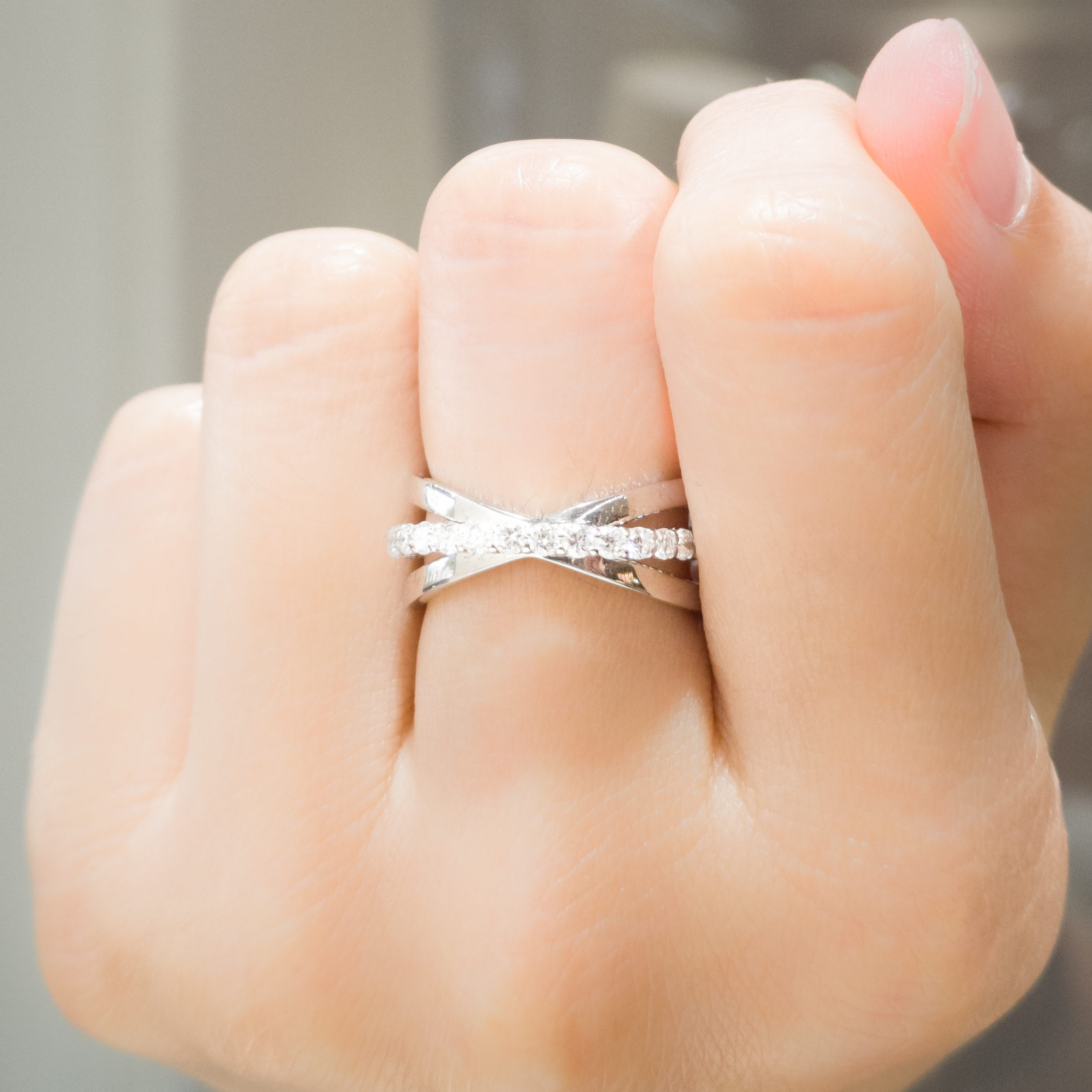 Double Shank Diamond Ring ValueMax Jewellery