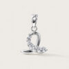 Cursive Diamond Pendant