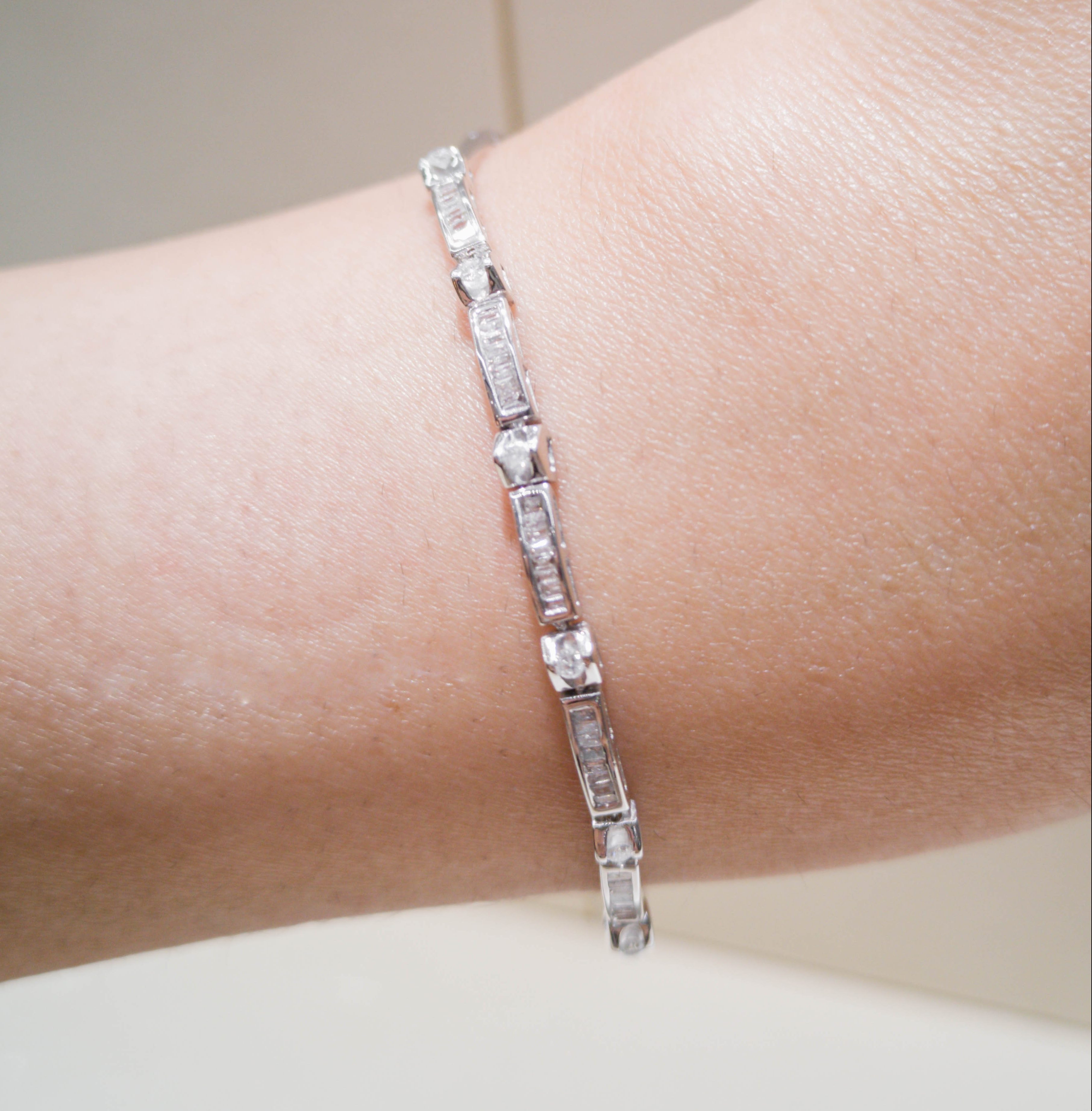 Multi Pave Diamond Bracelet ValueMax Jewellery