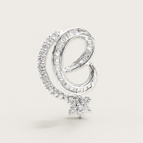 Meteor Star Diamond Pendant