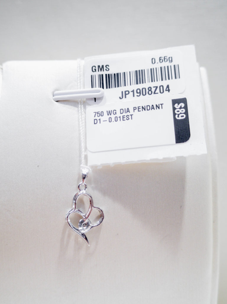 Triple Petals Diamonds Pendant - Image 3