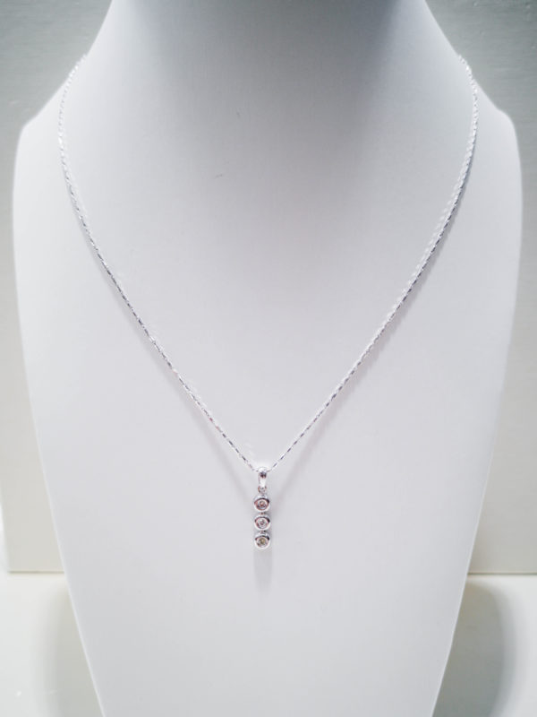 Cluster Droplets Diamond Pendant