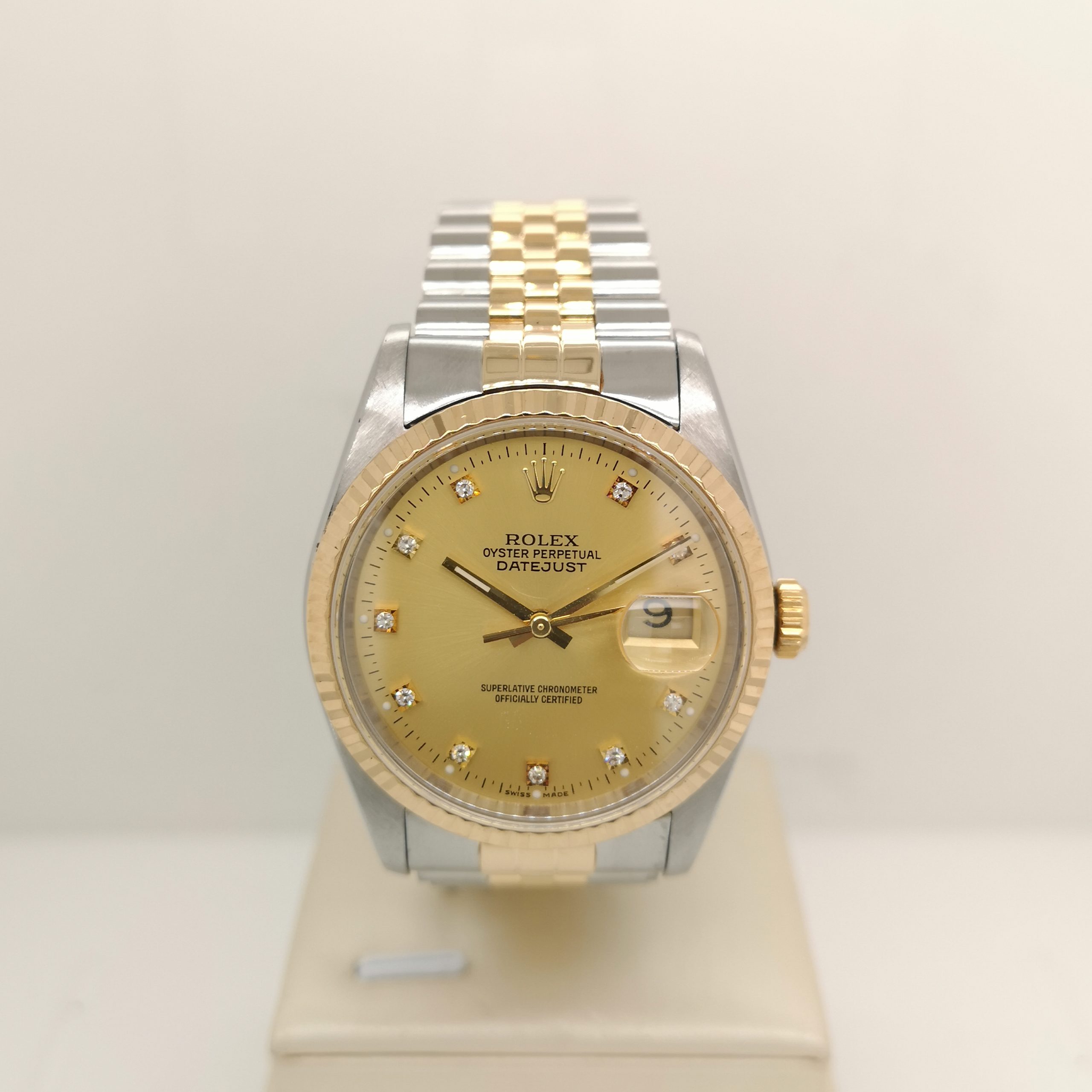 datejust 36 diamond dial