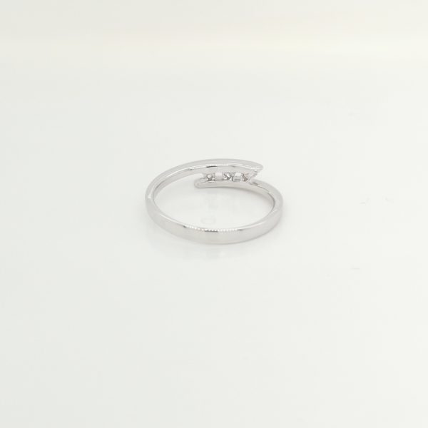 Three Diamonds Wrap Ring - Image 3