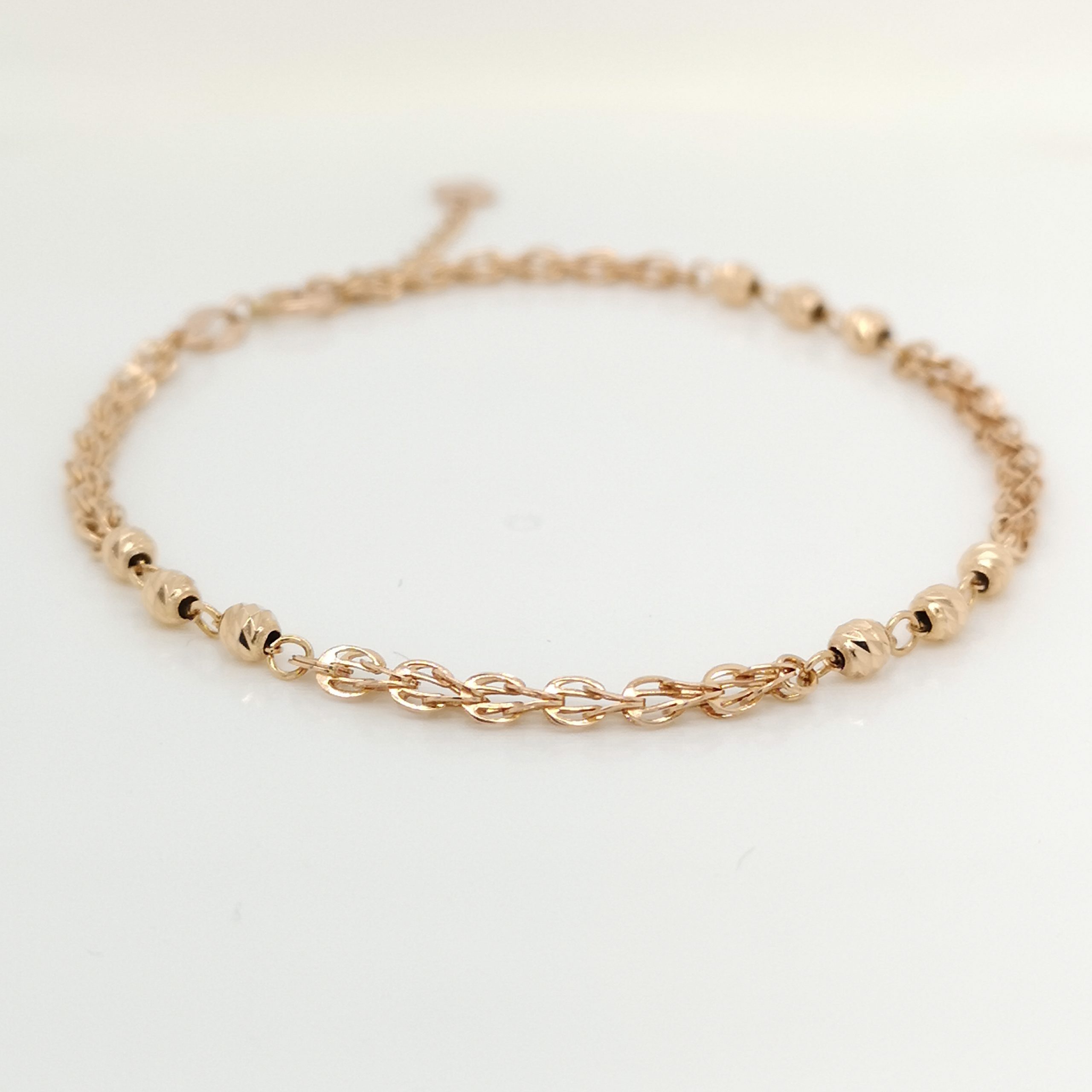 Ball & Chain Patterned Bracelet ValueMax Jewellery