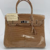 Hermes Birkin 30 Porosus Crocodile (Ficelle Beige)