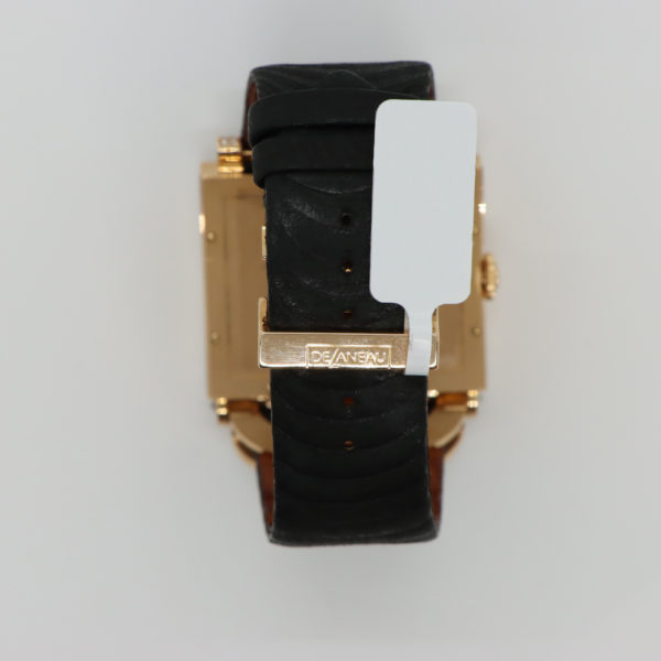 Delaneau 18K Rose Gold Dome Piece Watch - Image 11