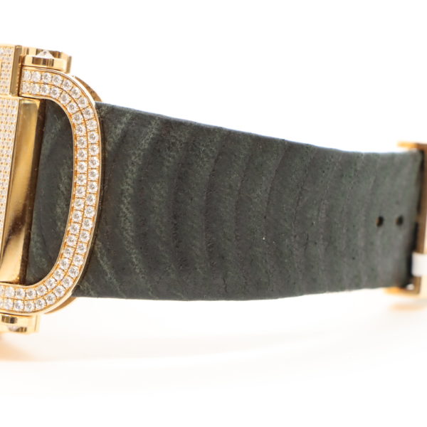 Delaneau 18K Rose Gold Dome Piece Watch - Image 9