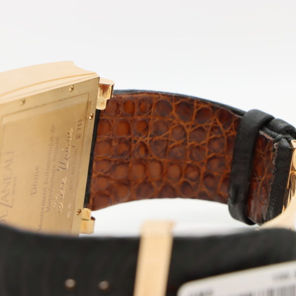 Delaneau 18K Rose Gold Dome Piece Watch - Image 8