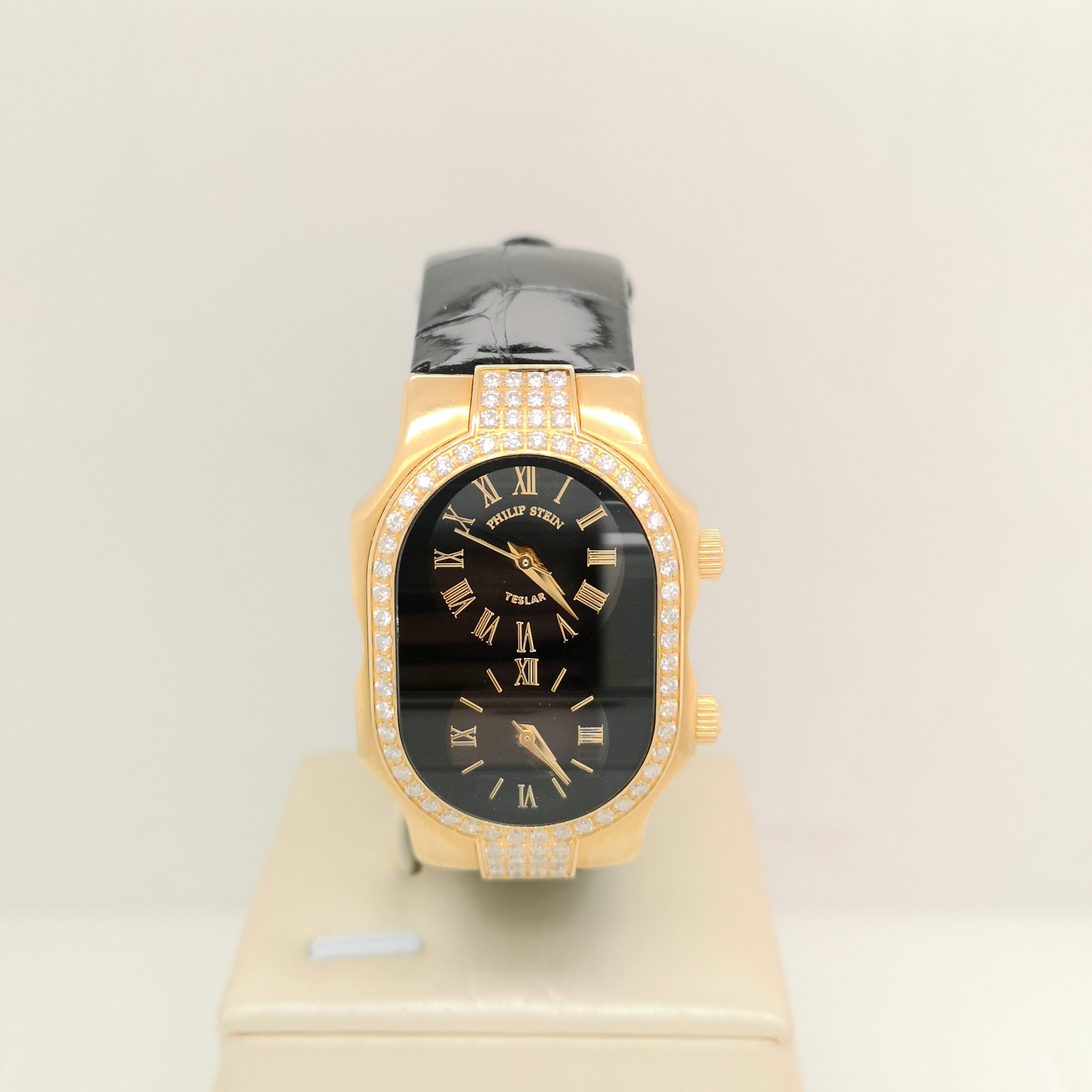 philip mercier watch 18k gold electroplated