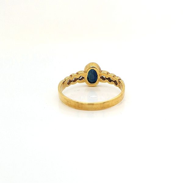 Pave Diamond & Stone Ring - Image 3