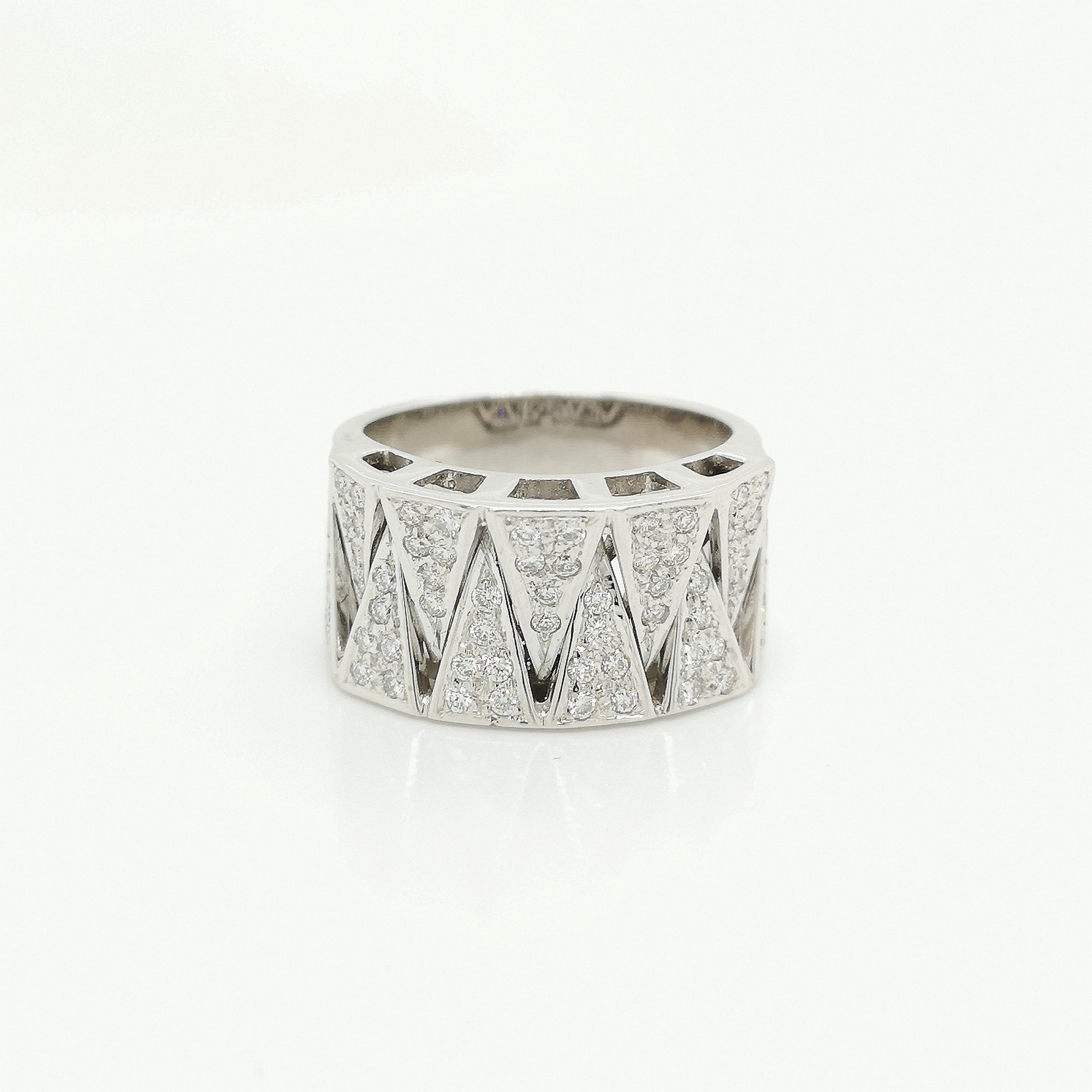 Aztec Pave Diamond Ring ValueMax Jewellery