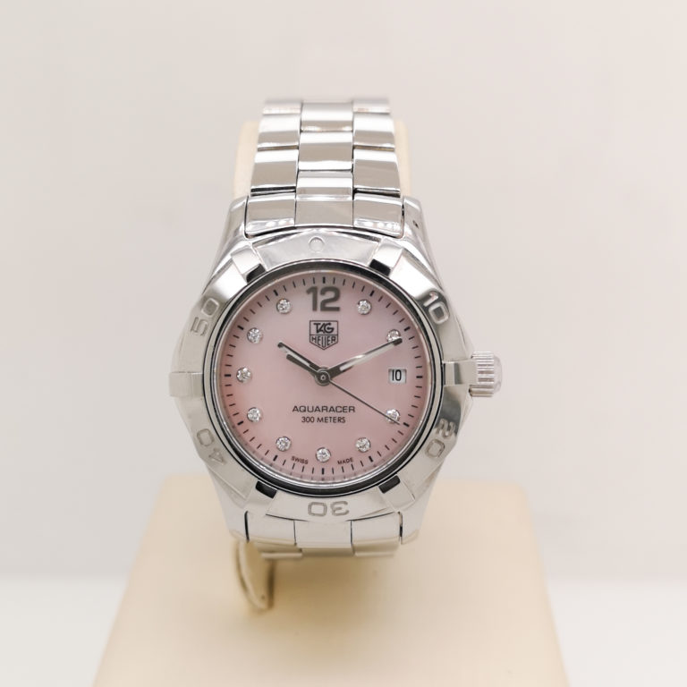 Tag Heuer Aquaracer Watch With Diamonds