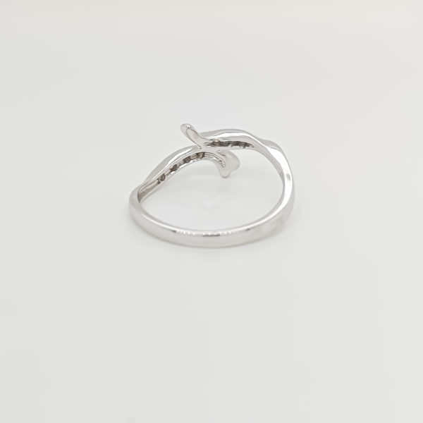 Wrap Twirl Diamond Ring - Image 3
