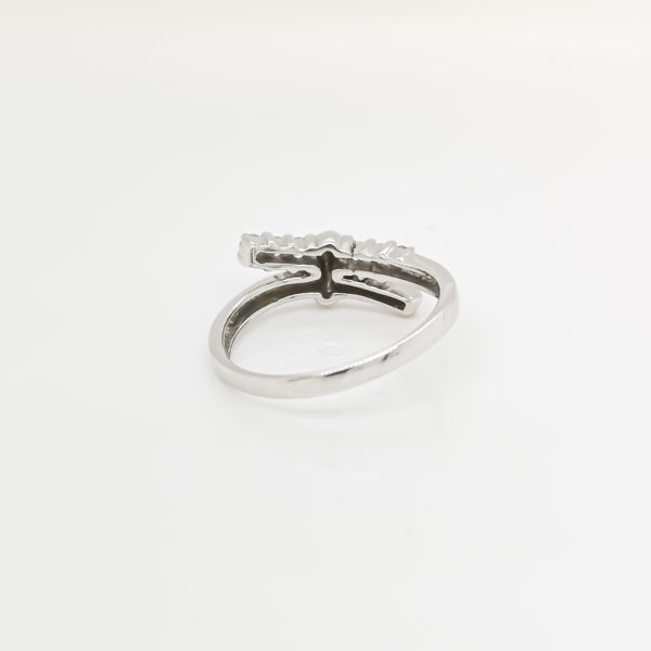 Wrap Ribbon Diamond Ring - Image 3