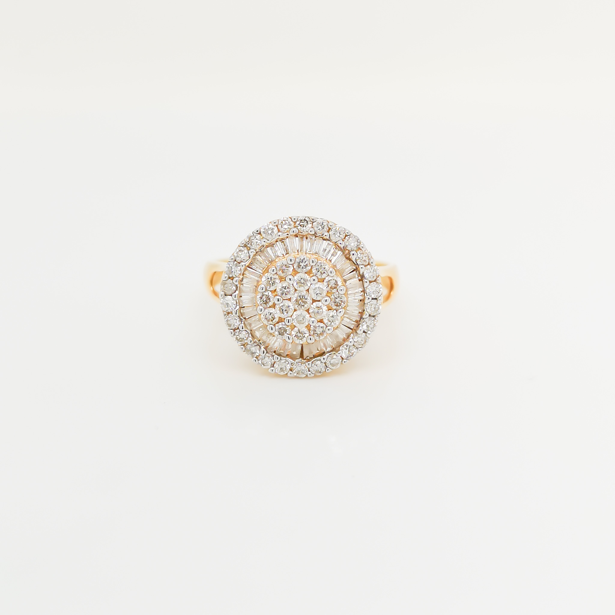 Circular Pave Diamonds Ring ValueMax Jewellery