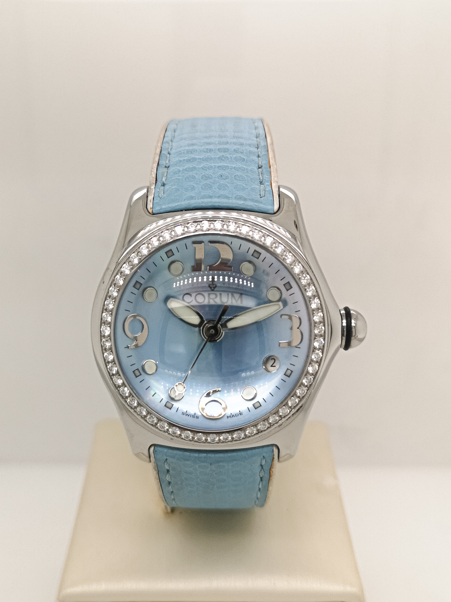 corum bubble diamond watch