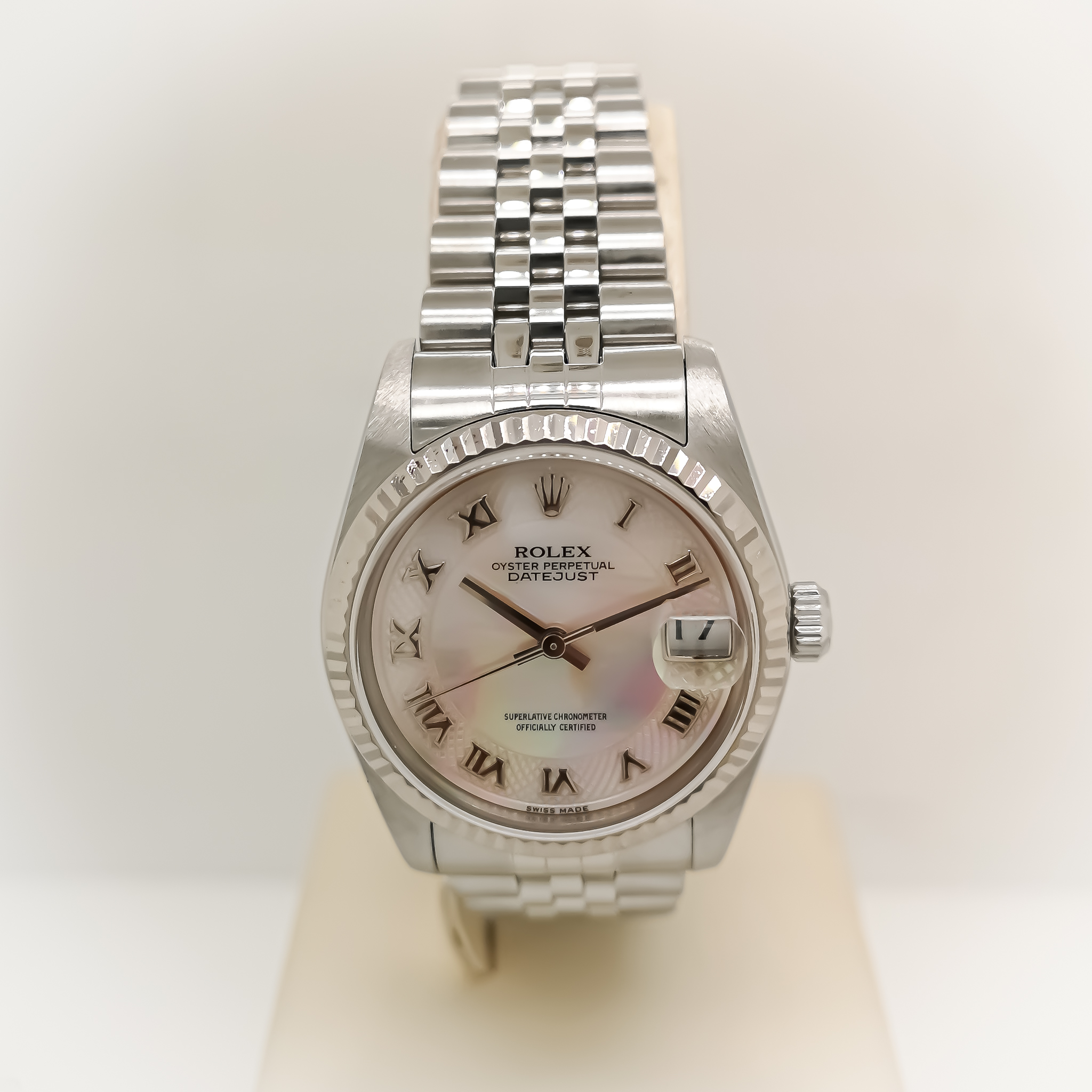 rolex datejust 31mm mother of pearl