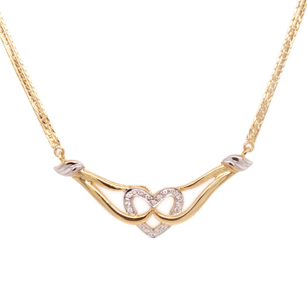 Heart Diamond Necklace