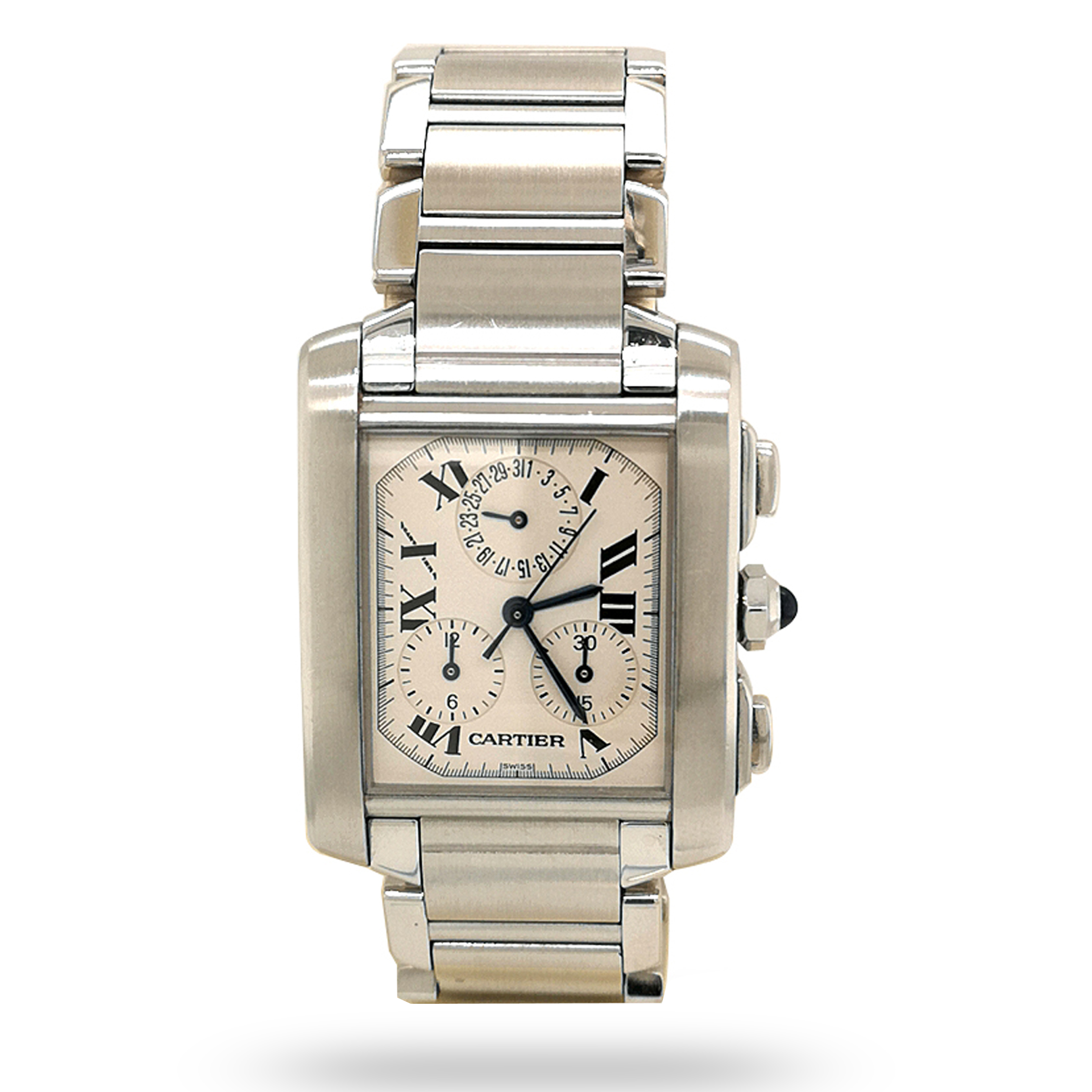 cartier tank francaise chronograph 2303