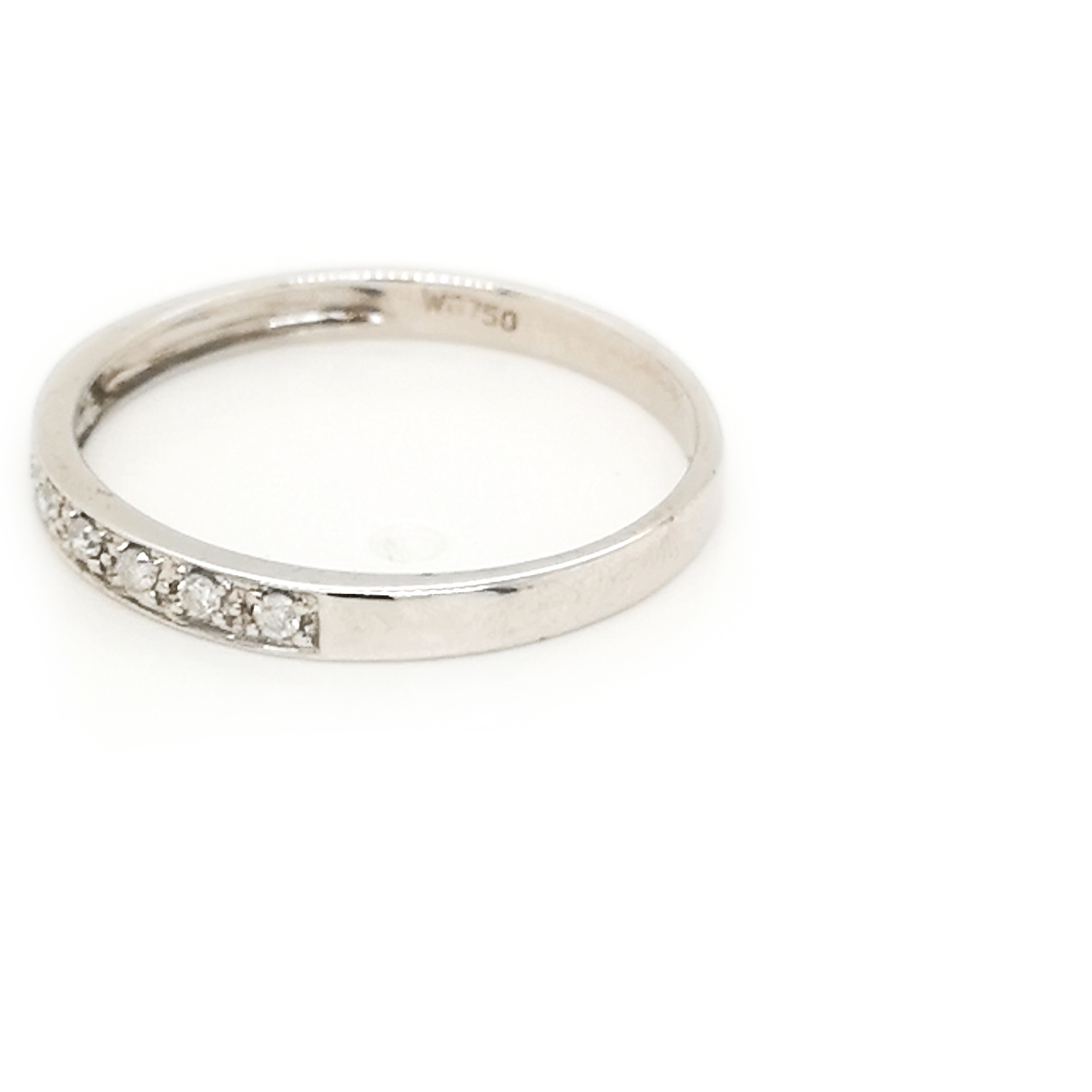 18K White Gold Diamond Ring ValueMax Jewellery