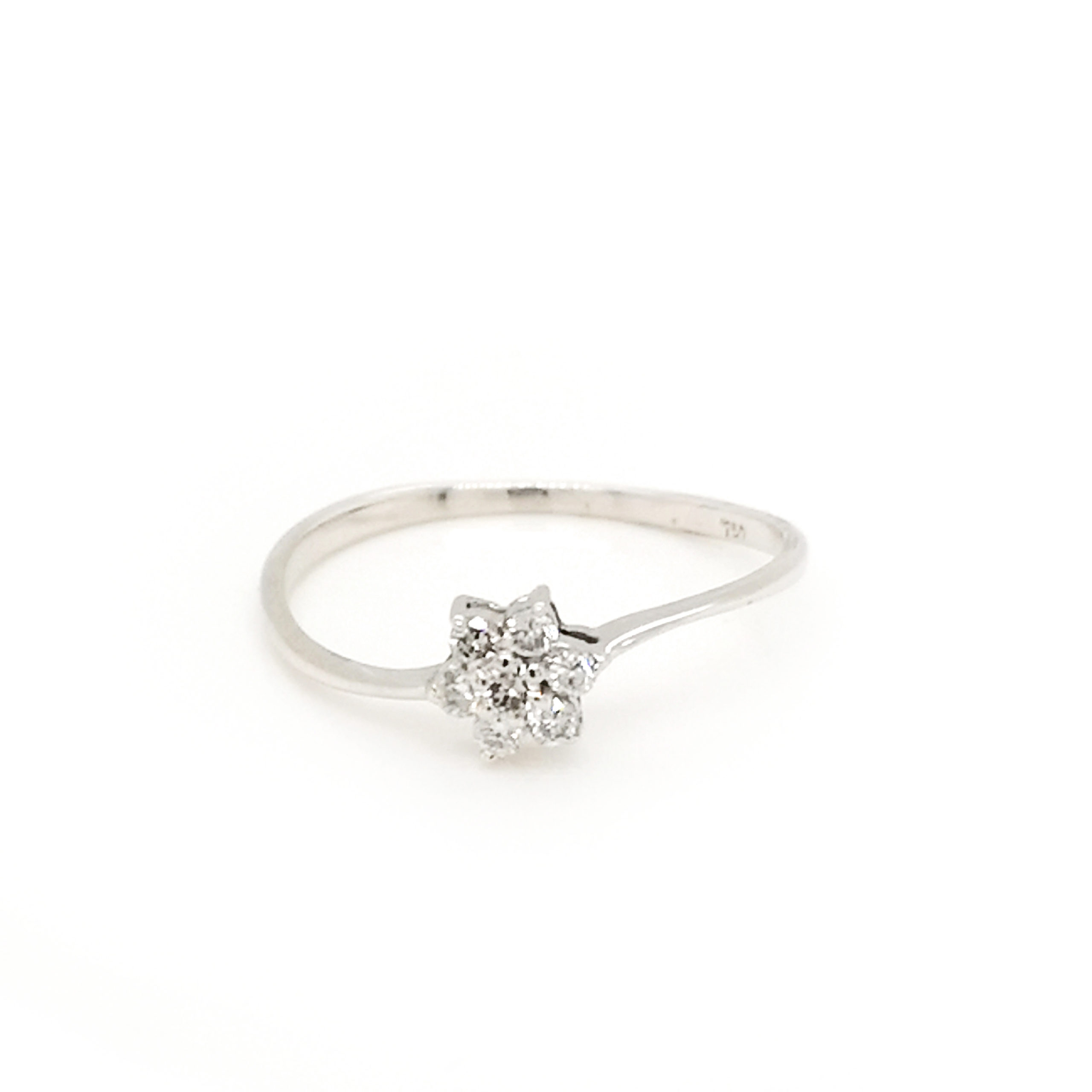 White gold star ring clearance