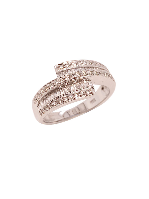 White Gold Diamond Ring - Image 4