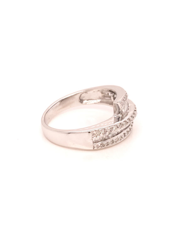 White Gold Diamond Ring - Image 3