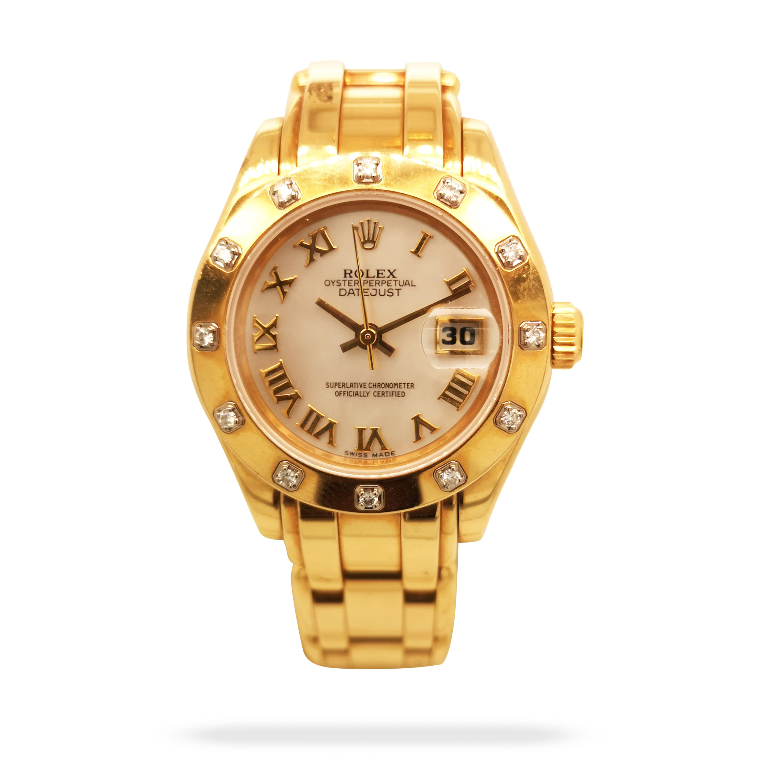 Rolex Lady Datejust Pearlmaster 18K 