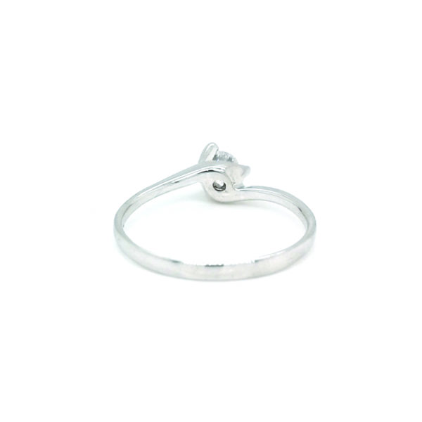 18K White Gold Diamond Ring - Image 3