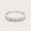 18K White Gold Diamond Ring