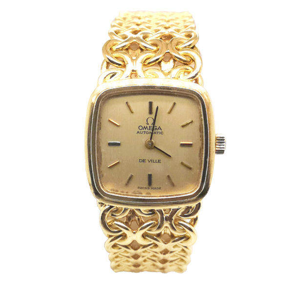 Omega De Ville 18K Yellow Gold Watch