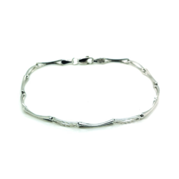 18K White Gold Bracelet