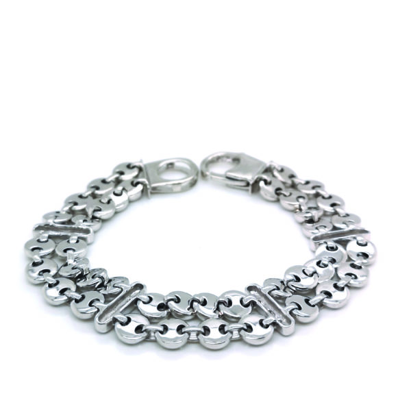 18K White Gold Diamond Bracelet