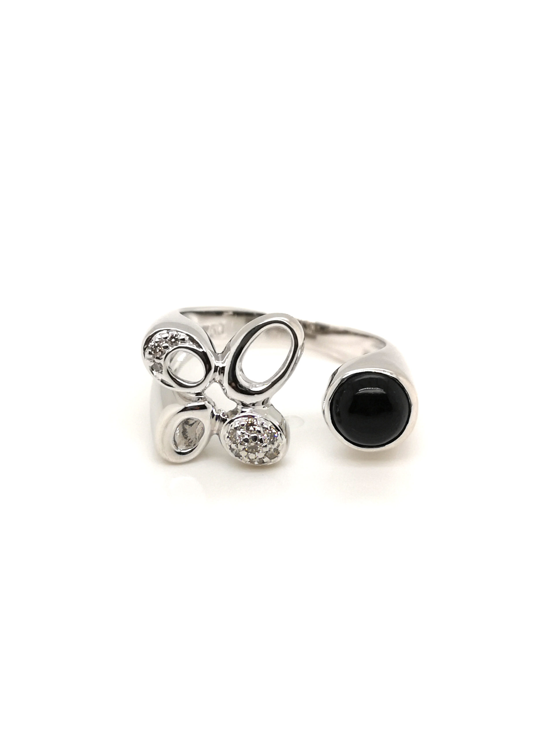 White gold deals stone