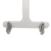 18K White Gold Diamond Earstud