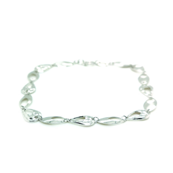 18K White Gold Bracelet