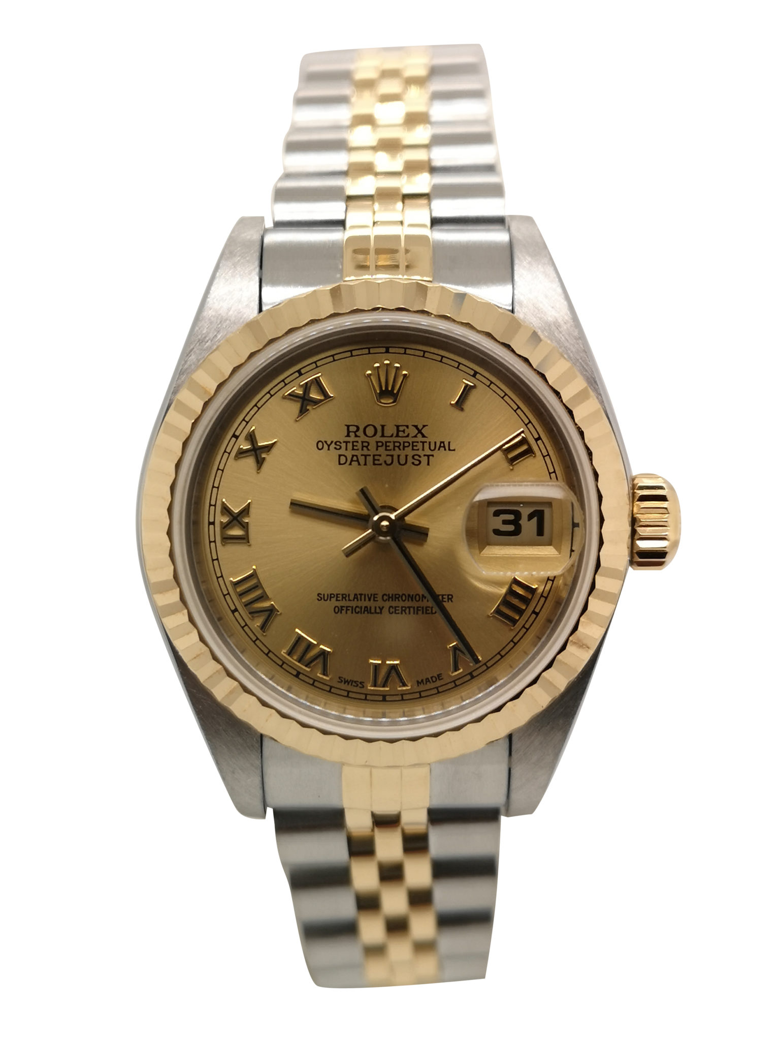 rolex datejust without cyclops