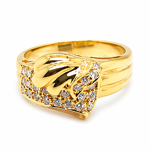 18K Yellow Gold Diamond Ring