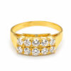 18K Yellow Gold Diamond Ring