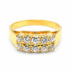 18K Yellow Gold Diamond Ring