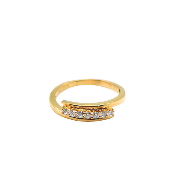 18K Yellow Gold Diamond Ring