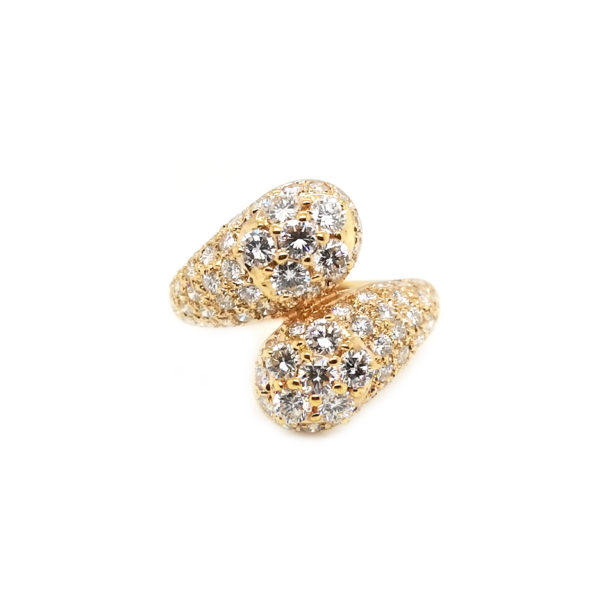 18K Yellow Gold Diamond Ring