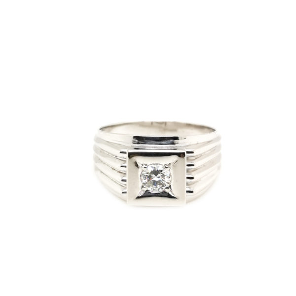 White Gold Diamond Ring