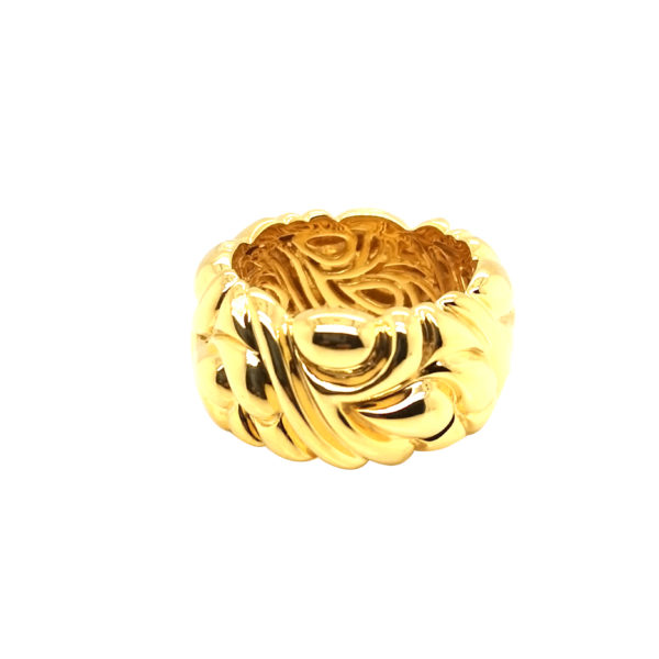 18K Yellow Gold Ring