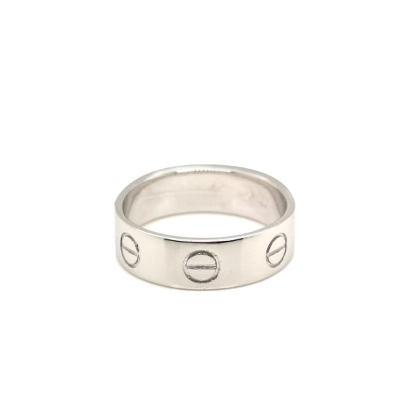 18K White Gold Ring